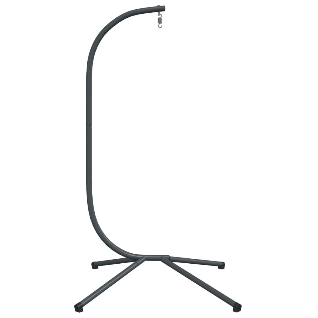 Hangstoel Standaard Antraciet - vidaXL - 55% Korting!