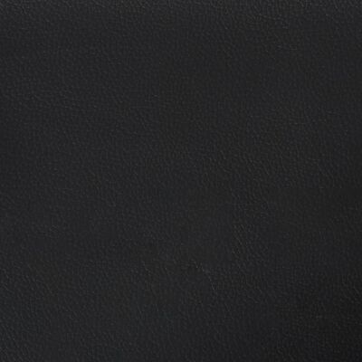 vidaXL Tweezitsbank Zwart Kunstleer - 35% Korting!