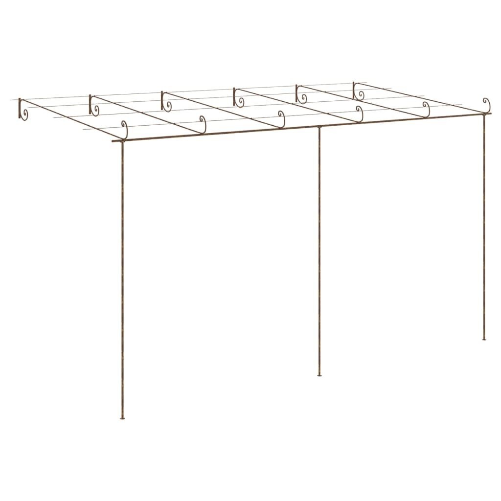 VidaXL Tuinpergola 6x3m Antiekbruin - 35% Korting!
