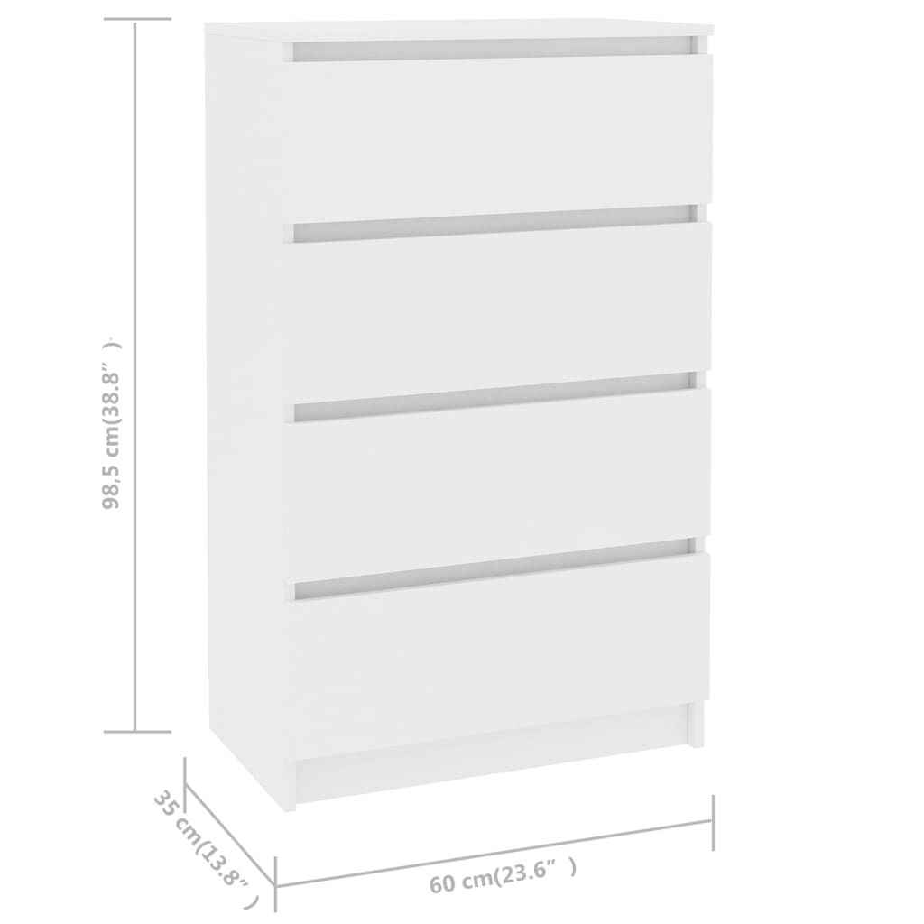 VidaXL Dressoir Wit 60cm - Zo Goed Als Nieuw! 35% Korting