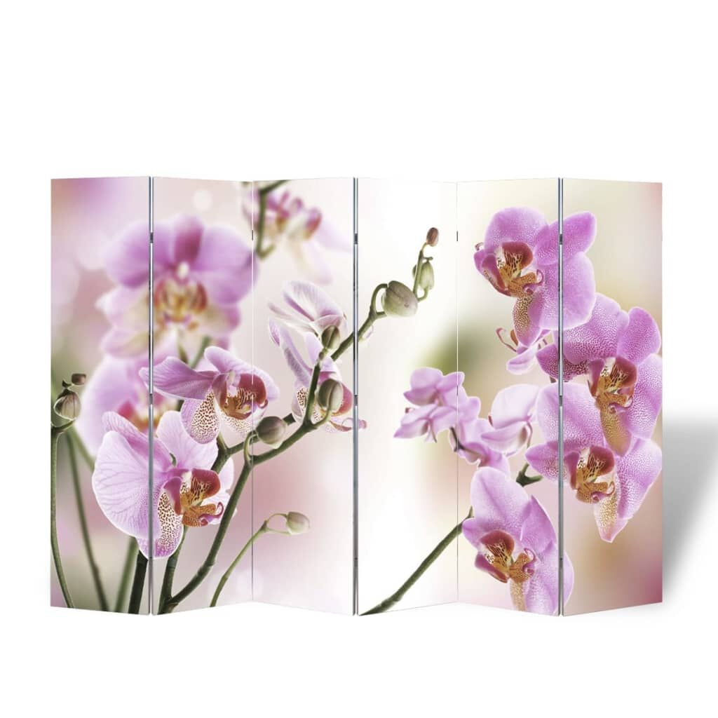 Kamerscherm Bloem 217x170cm - 50% Korting! (Scheurtje)