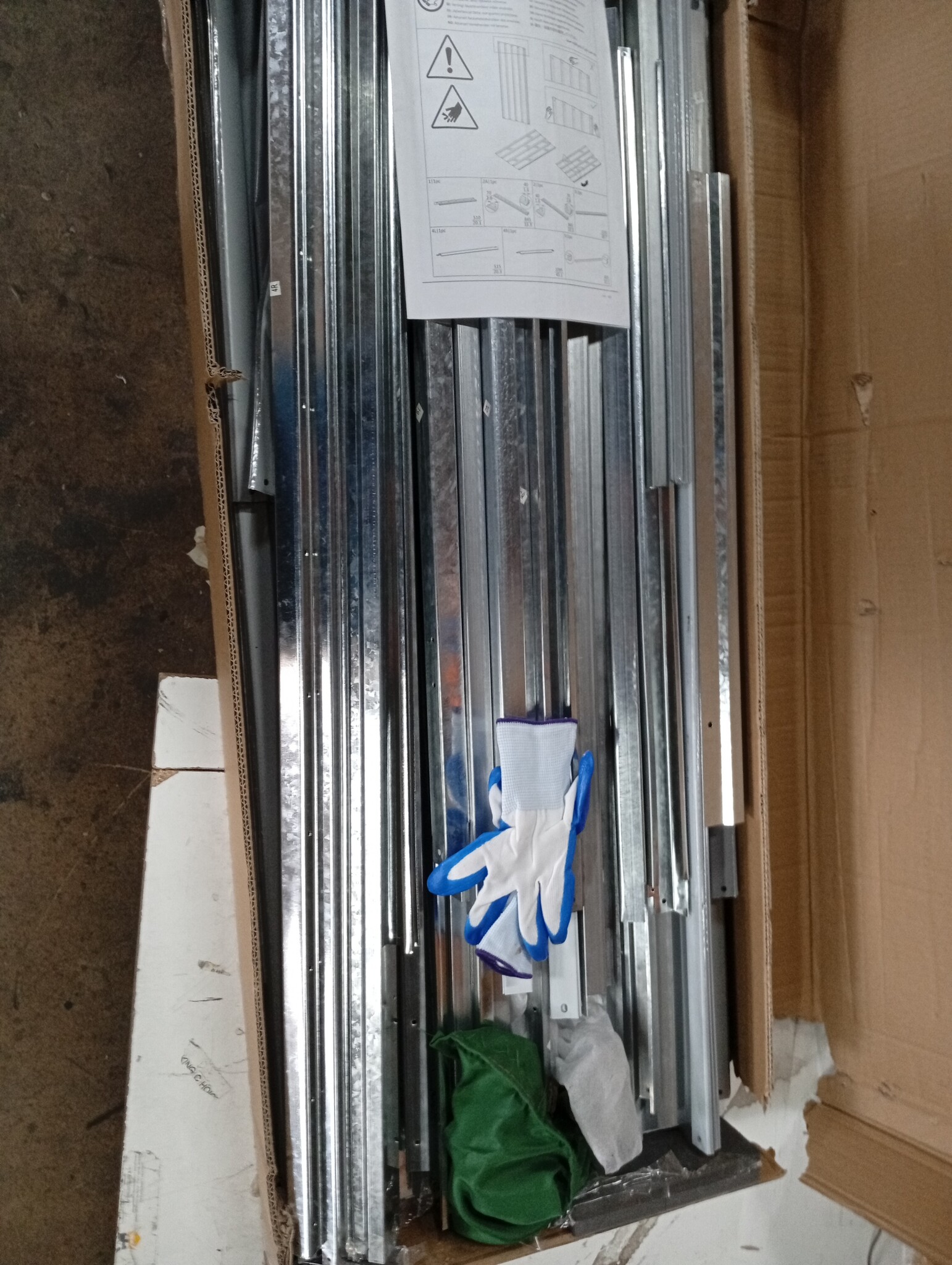 Tuinschuur 161x89x161 cm Grijs - DEUK - 50% Korting!