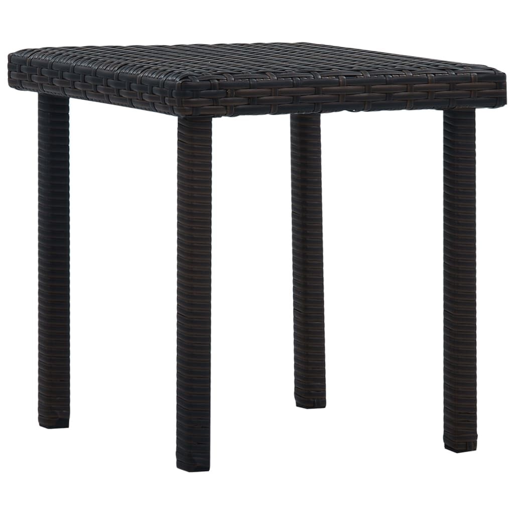 vidaXL Tuintheetafel Bruin - 40x40cm - 78% Korting!