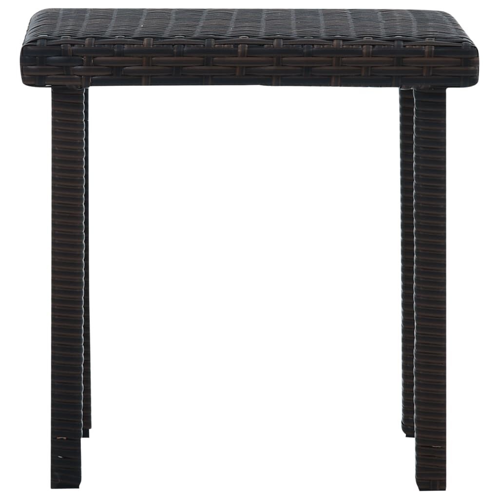 vidaXL Tuintheetafel Bruin - 40x40cm - 78% Korting!