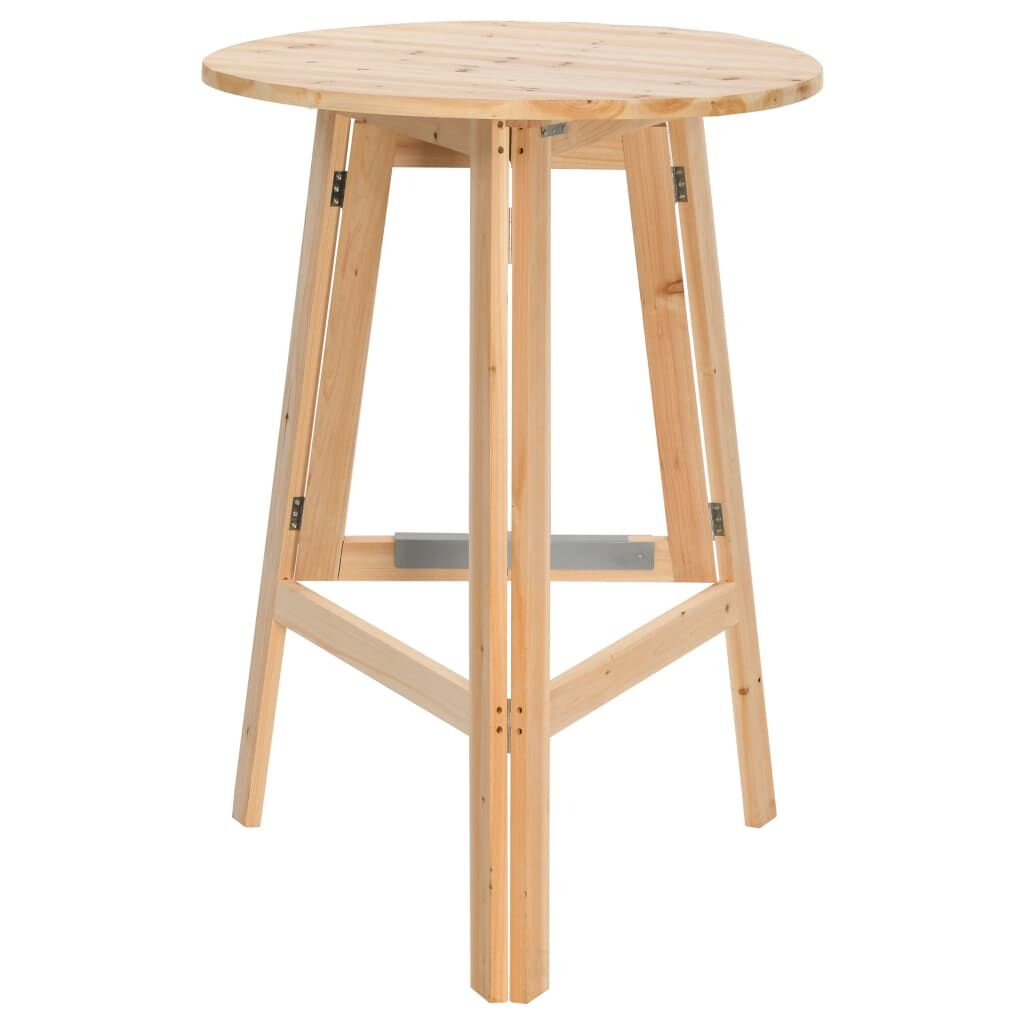 VidaXL Inklapbare Bartafel Vurenhout Ø78cm - 42% Korting!