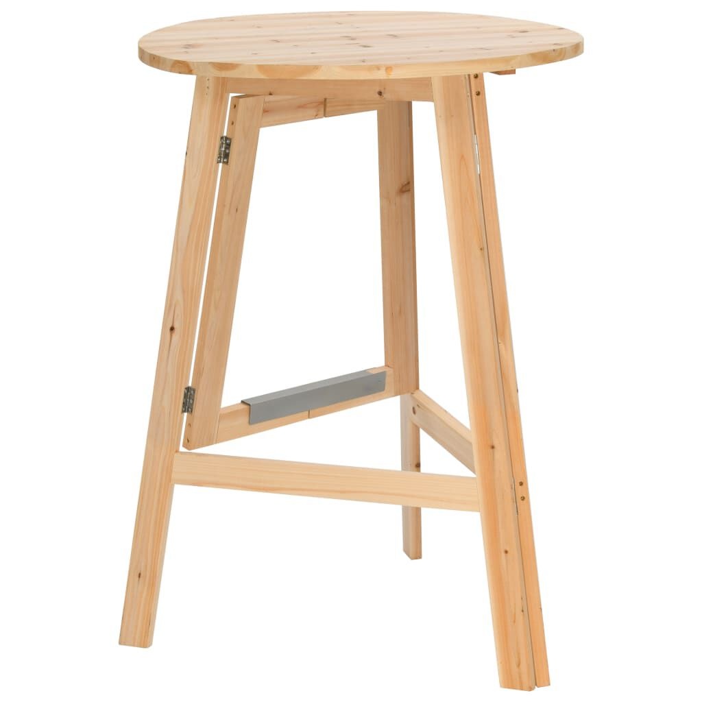 VidaXL Inklapbare Bartafel Vurenhout Ø78cm - 42% Korting!