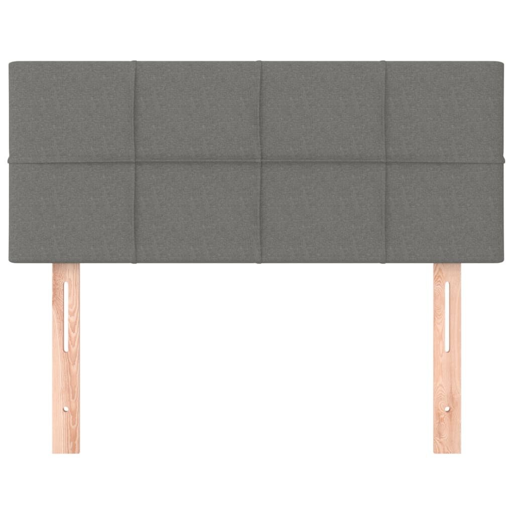 vidaXL Hoofdbord 100cm Donkergrijs - Nieuwstaat! 35% Korting