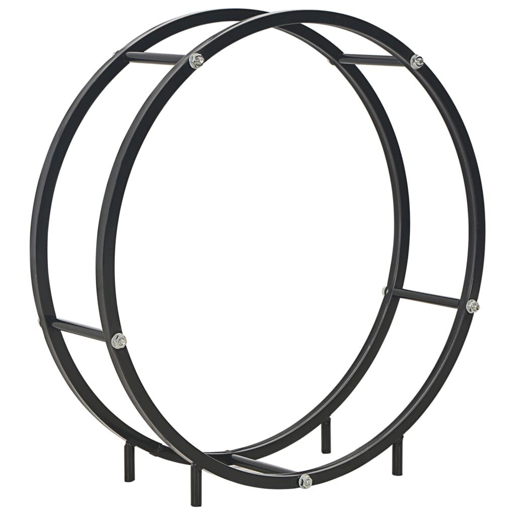 vidaXL Haardhoutrek Zwart 70x20x70cm - 45% Korting!
