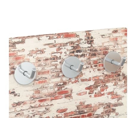 vidaXL Wandkapstok Stenen Muur 40x25 - 45% Korting!