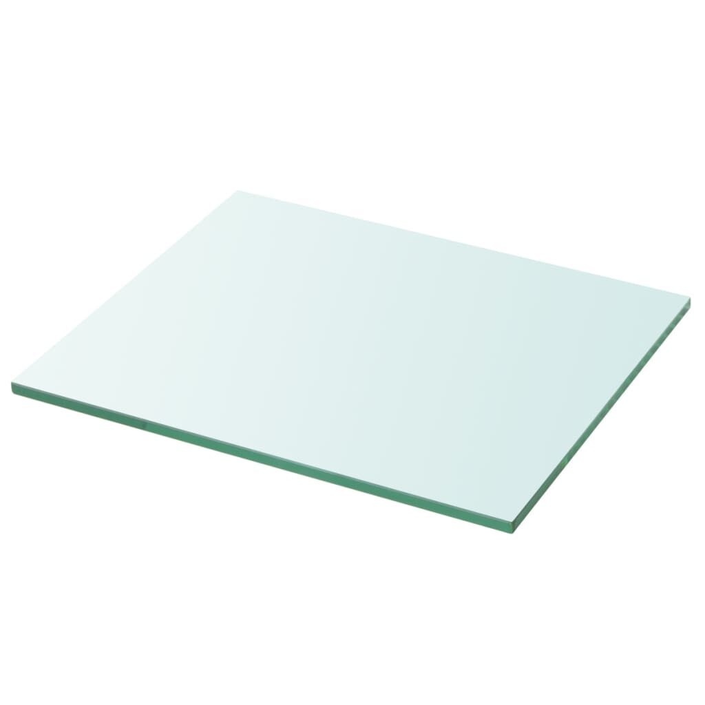 vidaXL Wandschap Glas 30x25cm - Transparant - 35% Korting!