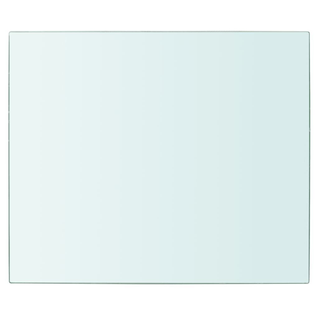 vidaXL Wandschap Glas 30x25cm - Transparant - 35% Korting!