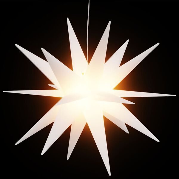 vidaXL Kerstlamp LED Inklapbaar 100cm Wit - 35% Korting!