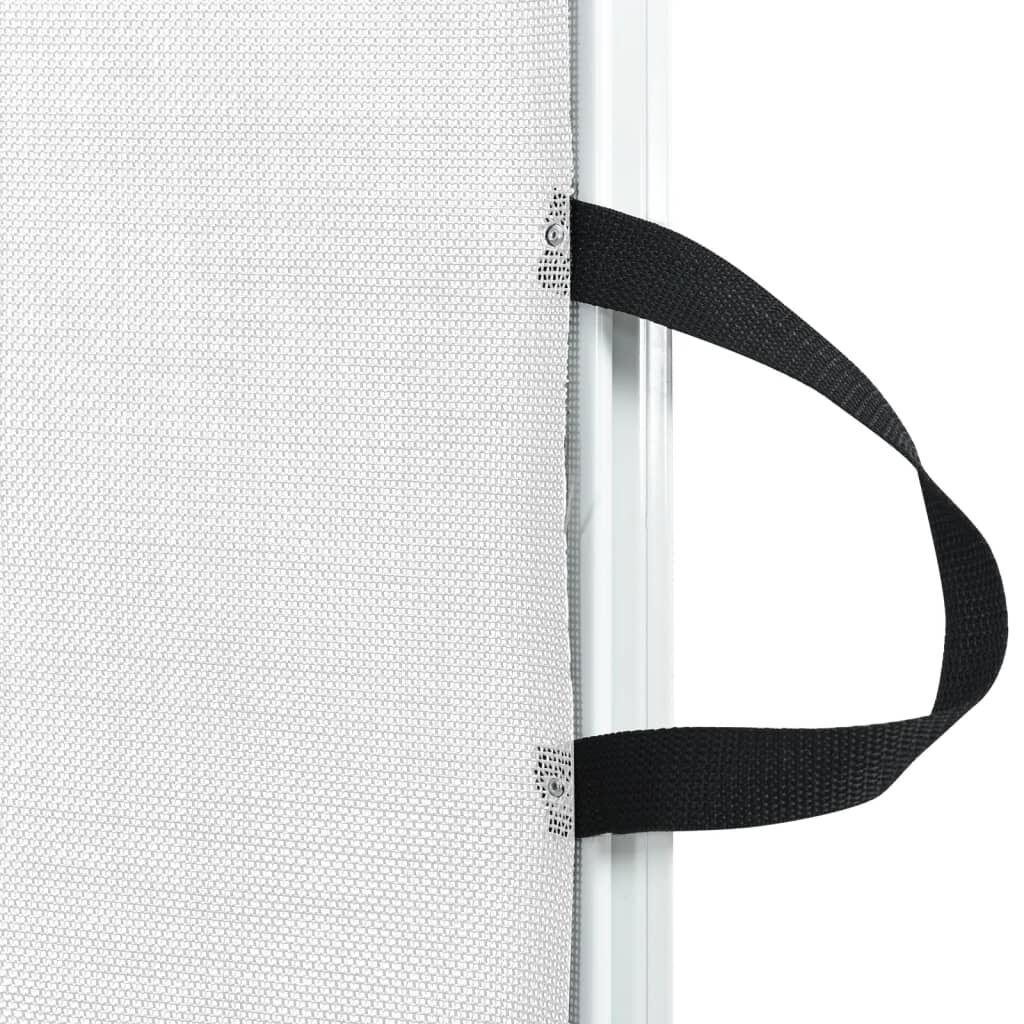 vidaXL Huisdierenhek Uittrekbaar 102,5x125cm Wit - 35% Korting!