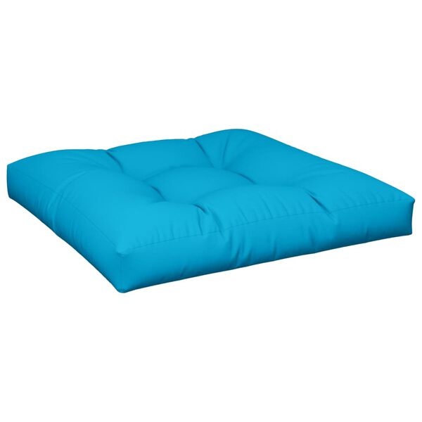 Blauw Palletkussen 80x80 - Scheurtje, 50% Korting!