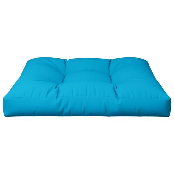 Blauw Palletkussen 80x80 - Scheurtje, 50% Korting!