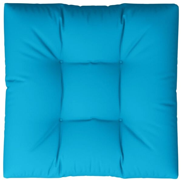 Blauw Palletkussen 80x80 - Scheurtje, 50% Korting!