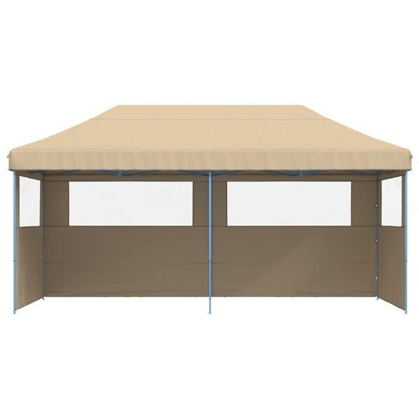 Partytent Inklapbaar Beige - Met Zijwanden - 35% Korting!