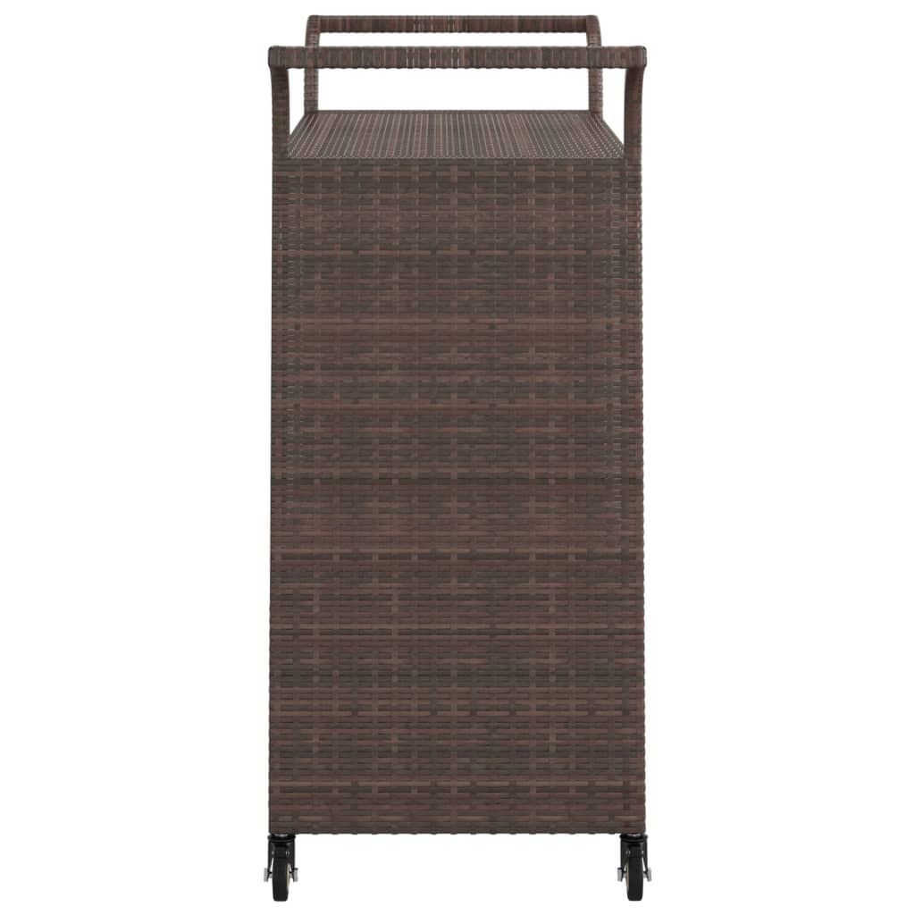 vidaXL Serveerwagen Bruin - 35% Korting! Zo Goed Als Nieuw
