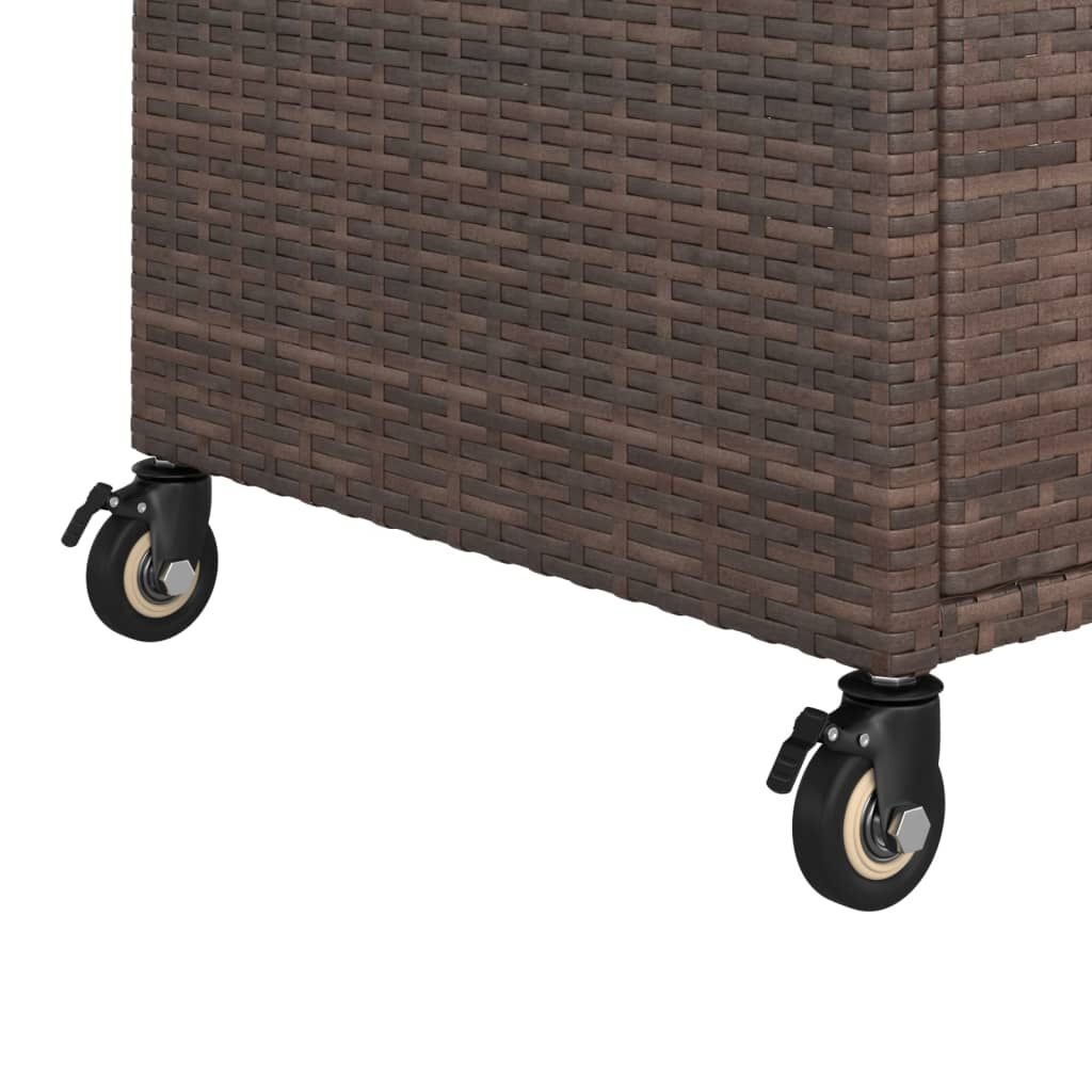 vidaXL Serveerwagen Bruin - 35% Korting! Zo Goed Als Nieuw