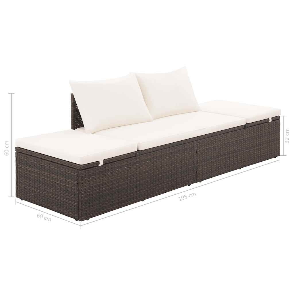 VidaXL Tuinbed Bruin 195cm - Topdeal! 35% Korting