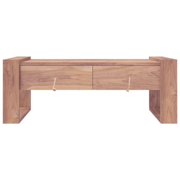 Salontafel Teakhout 110cm - 35% Korting! Nieuw in Verpakking