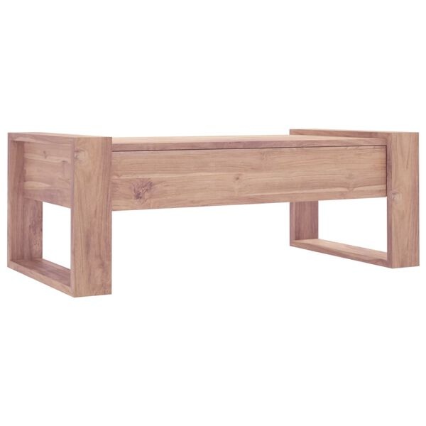 Salontafel Teakhout 110cm - 35% Korting! Nieuw in Verpakking