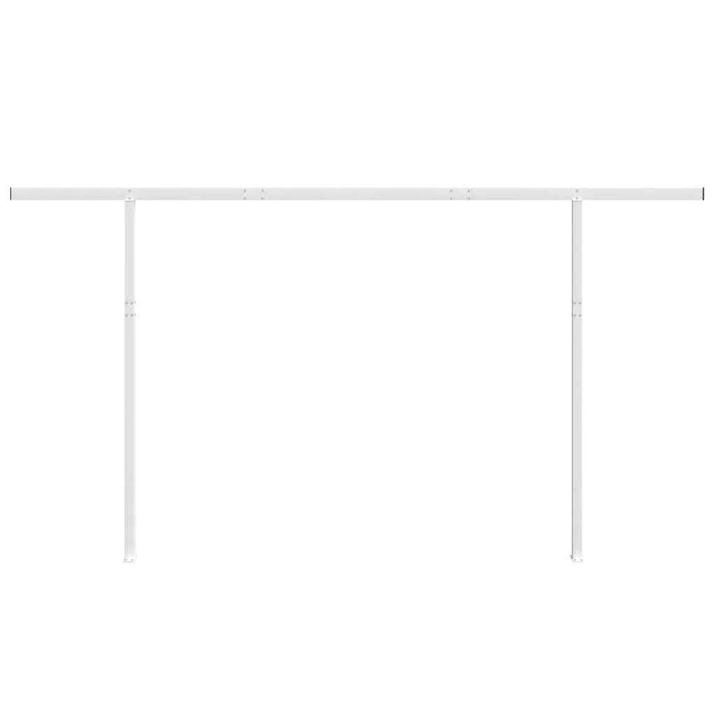 vidaXL Luifelpaalset 450x245cm Wit - 45% Korting!