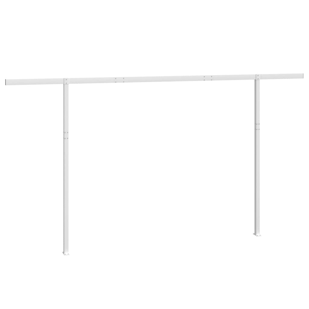vidaXL Luifelpaalset 450x245cm Wit - 45% Korting!