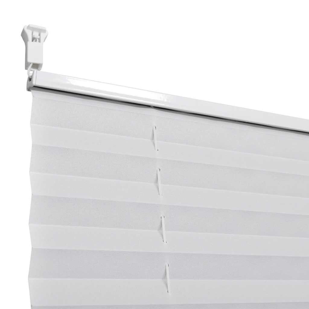 Plisséjaloezie Wit 100x200 cm - 35% Korting!