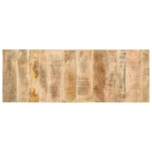 VidaXL Hoofdbord 140cm Mangohout -60%! Ruw & Industrieel