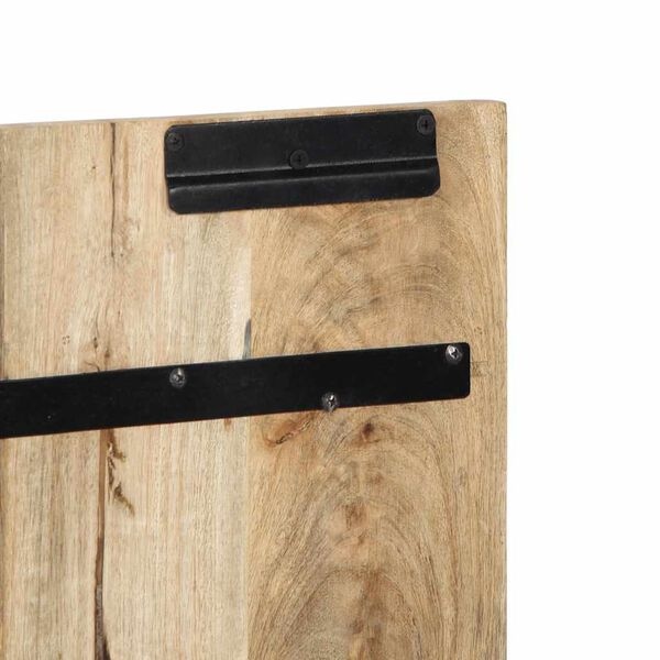 VidaXL Hoofdbord 140cm Mangohout -60%! Ruw & Industrieel