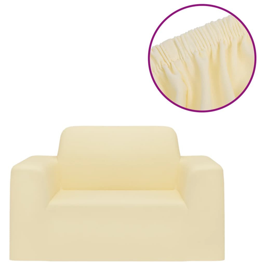vidaXL Bankhoes Crème 90-140cm - 45% Korting!