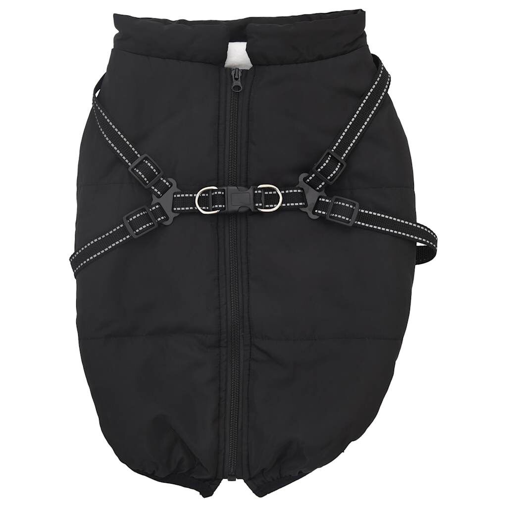 vidaXL Hondenjas Harnas Zwart 5XL - Waterdicht & Reflecterend - 35% Korting!