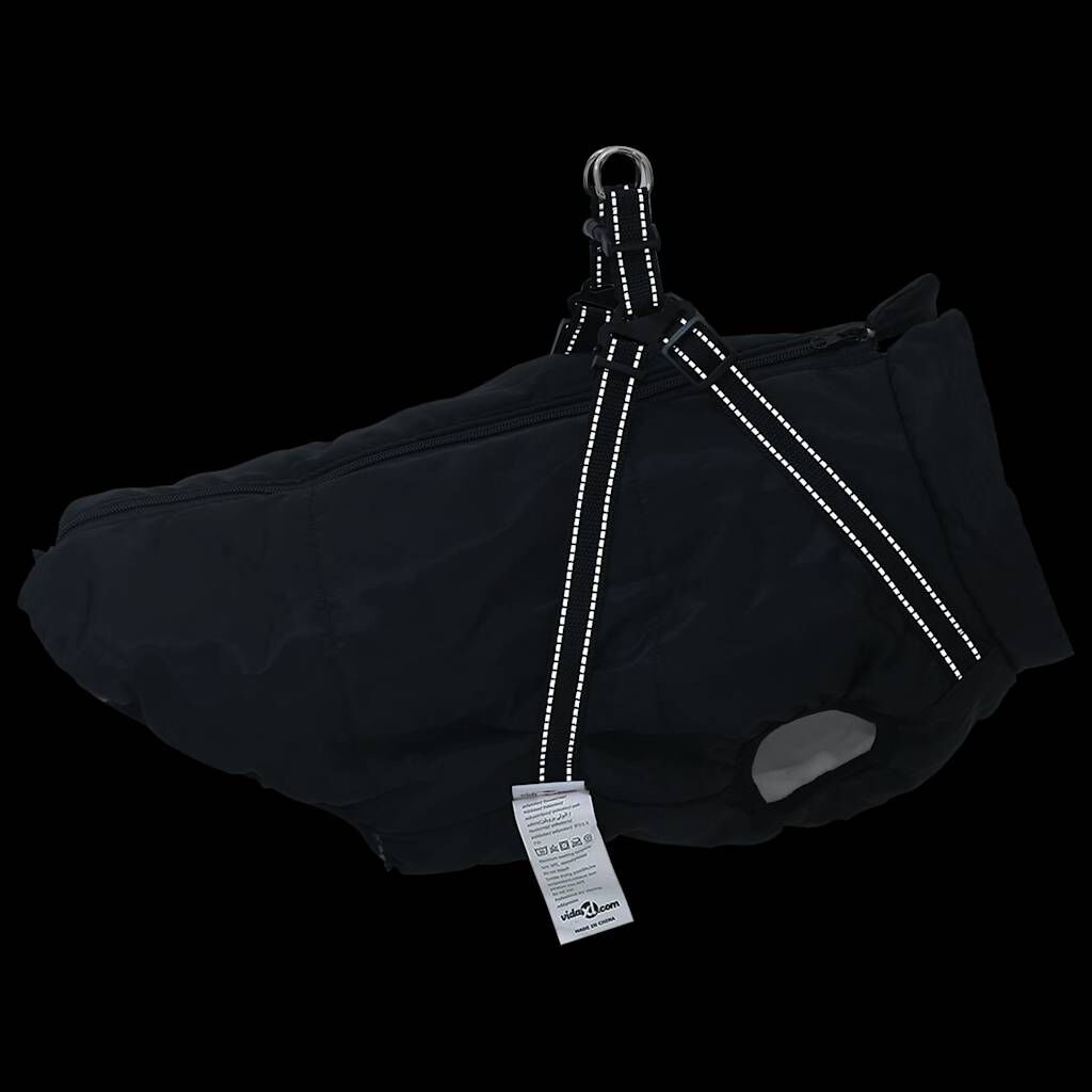 vidaXL Hondenjas Harnas Zwart 5XL - Waterdicht & Reflecterend - 35% Korting!