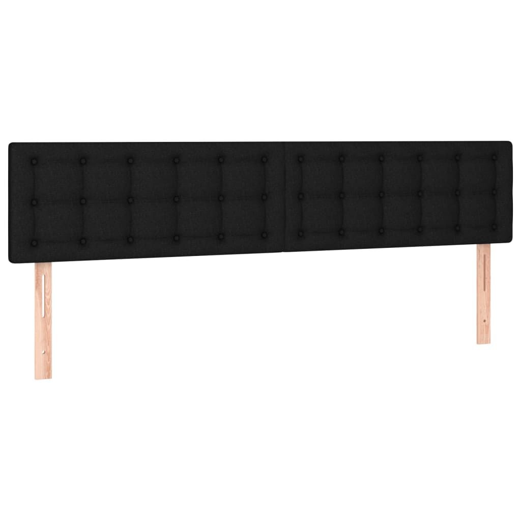 vidaXL Hoofdborden (2x) Zwart 100cm - 35% Korting!