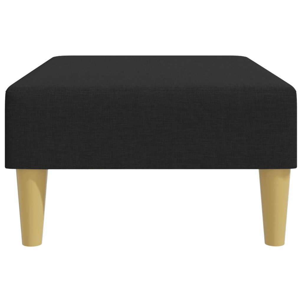 vidaXL Voetenbank Zwart 77x55cm - Nieuwstaat, 35% Korting!