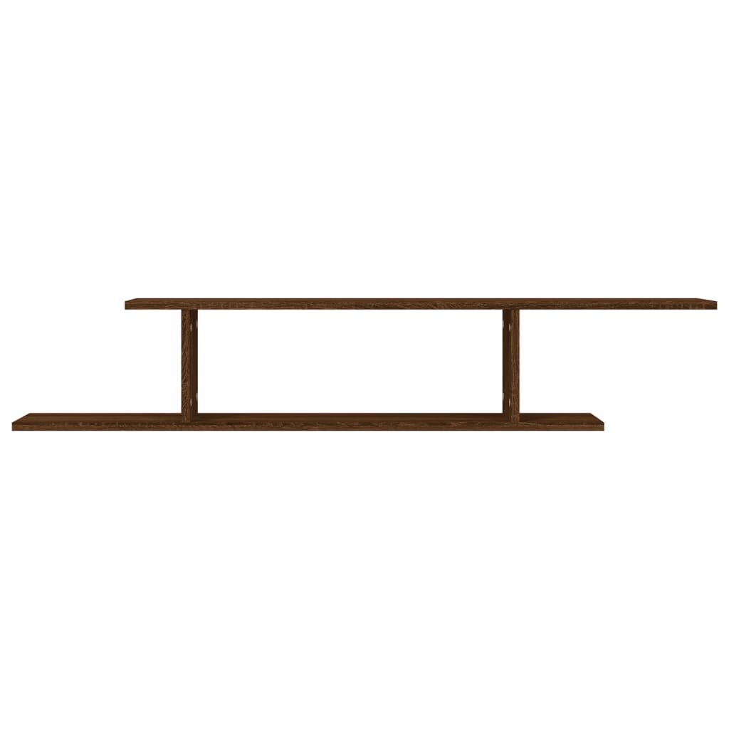 vidaXL TV-Wandschap Bruin Eiken 125cm - 35% Korting!