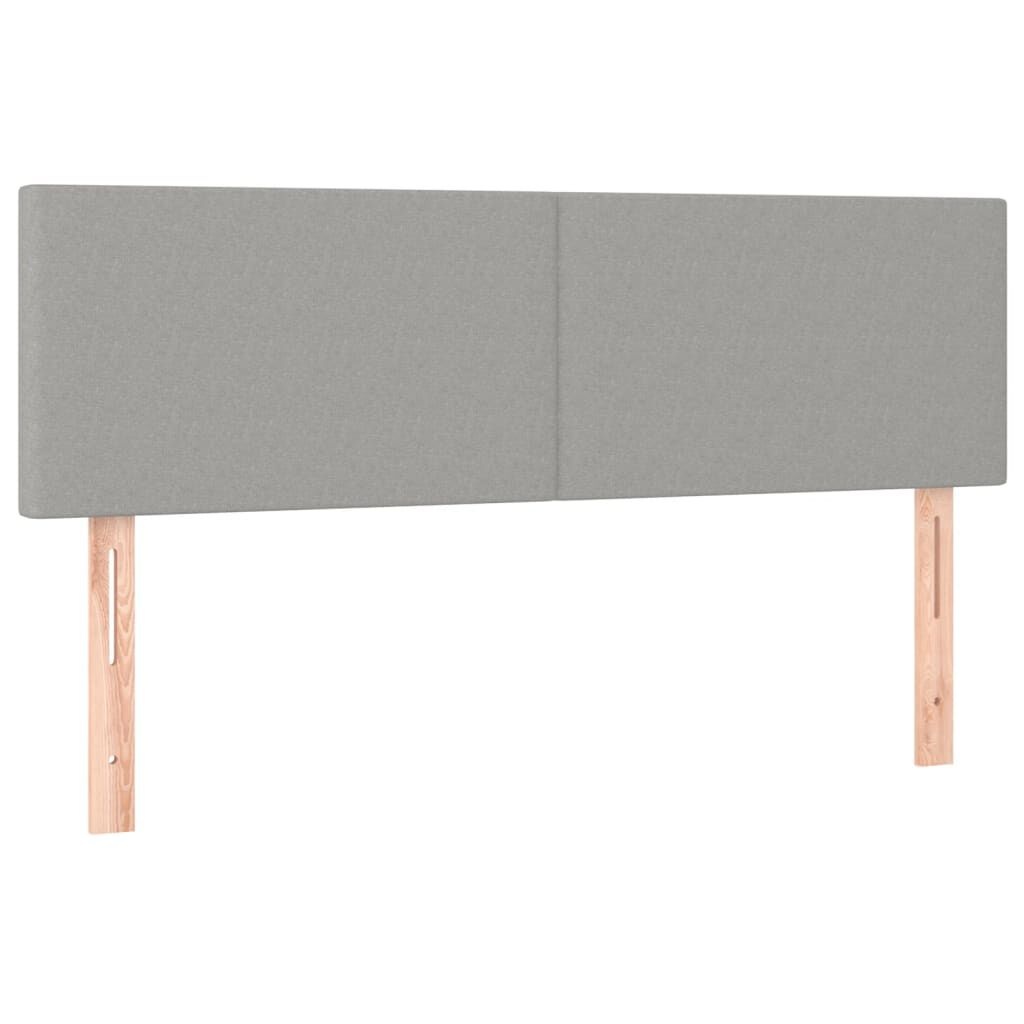 vidaXL Hoofdborden 2x Lichtgrijs 72cm - 35% Korting!