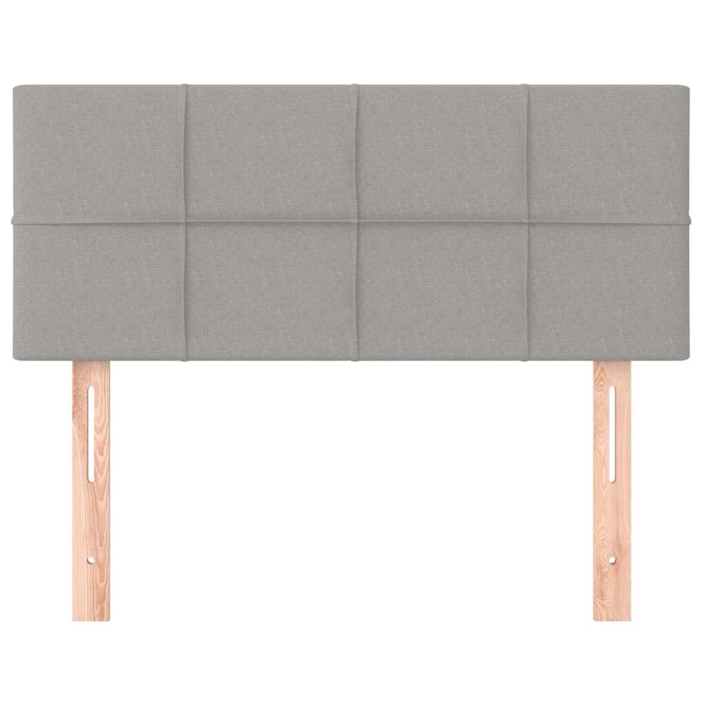 vidaXL Hoofdbord Lichtgrijs 100cm - Nieuwstaat! 35% Korting