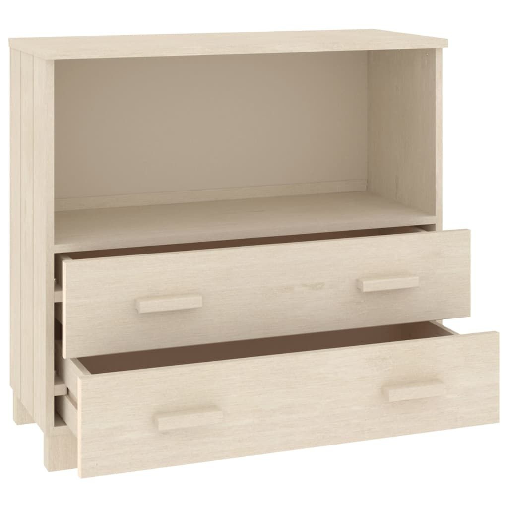 vidaXL Dressoir Grenenhout Honingbruin 85cm - 35% Korting!