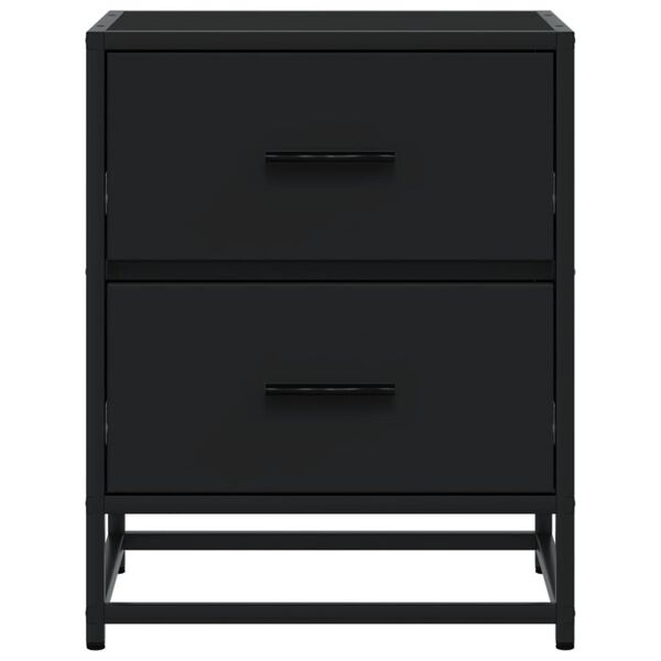 vidaXL Nachtkastjes (2 st) Zwart - 35% Korting!