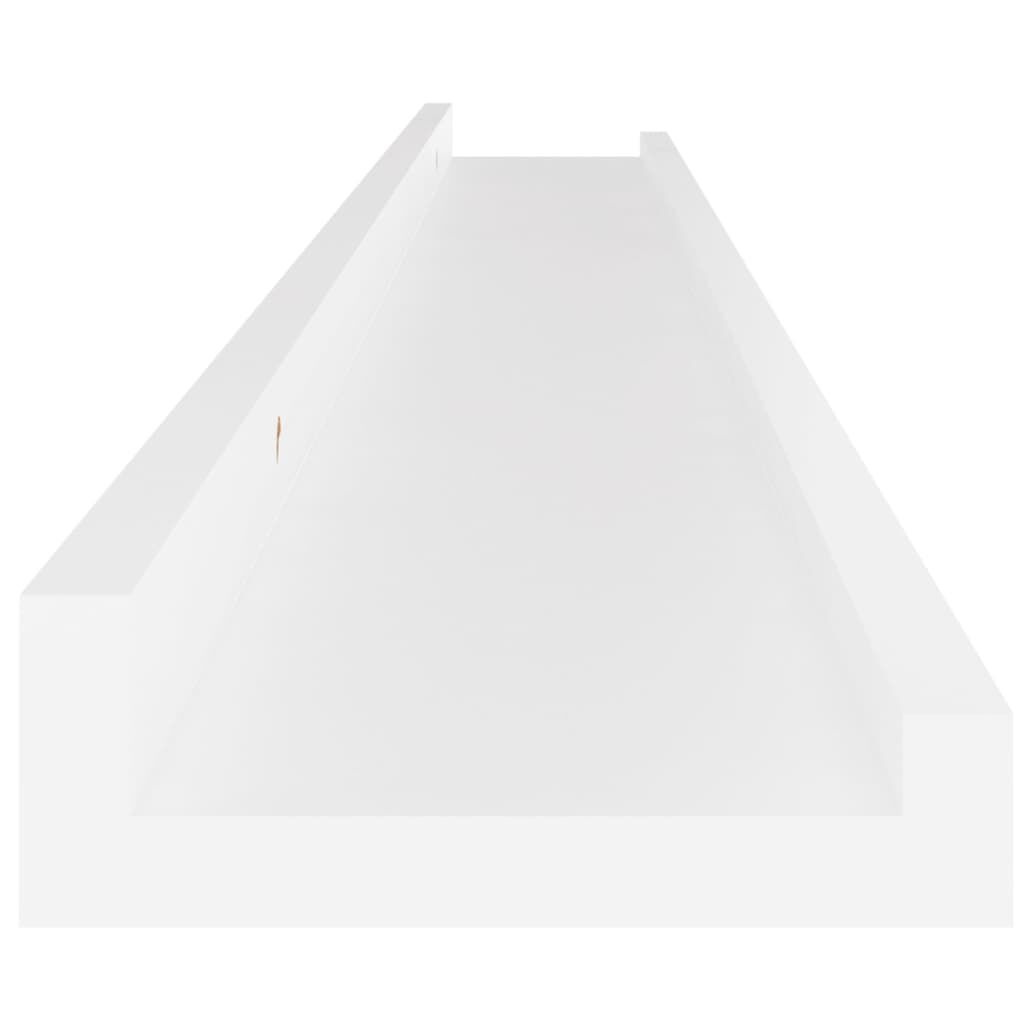 vidaXL Wandschappen Wit (2 st) - 100cm - 35% Korting!
