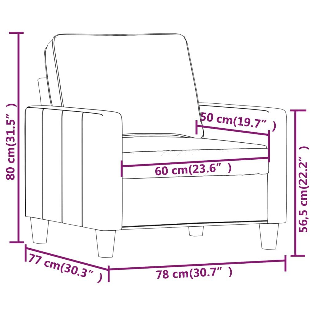 vidaXL Tweezitsbank Zwart - 120cm - 35% Korting!