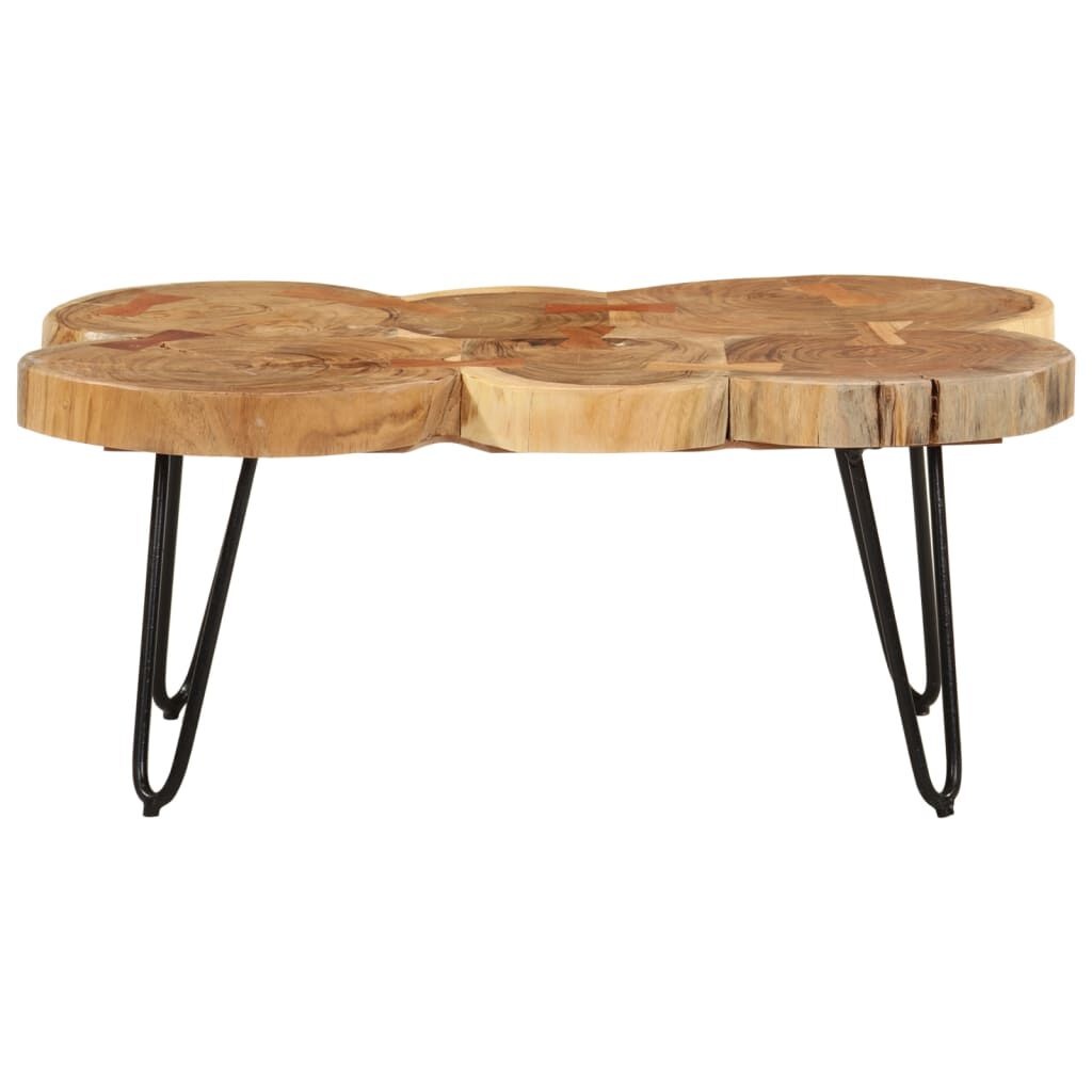 VidaXL Salontafel Acaciahout - 50% Korting - Met Scheur