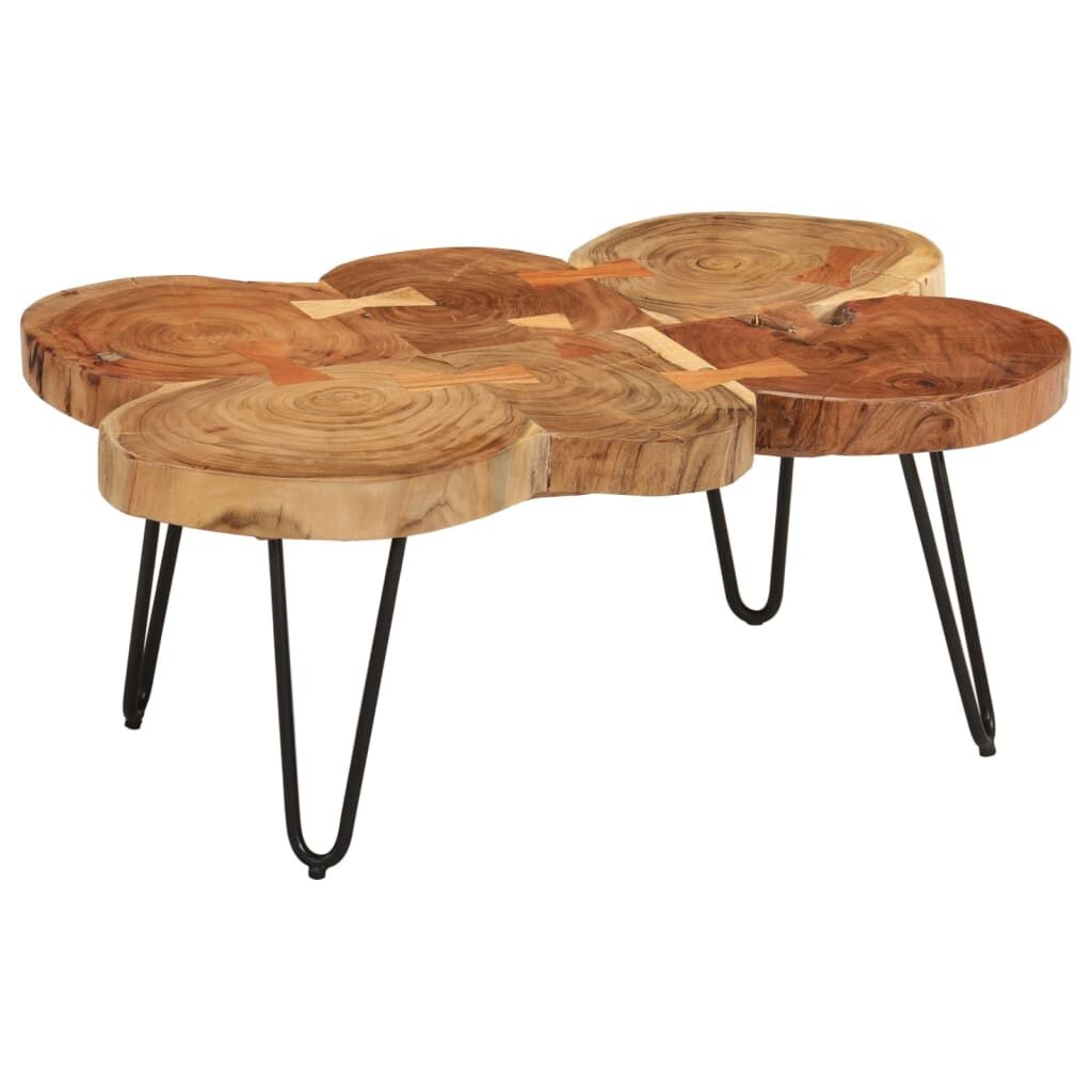 VidaXL Salontafel Acaciahout - 50% Korting - Met Scheur