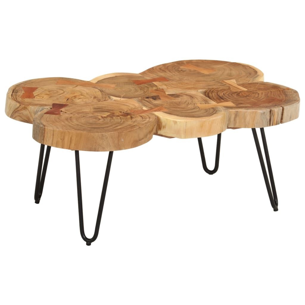 VidaXL Salontafel Acaciahout - 50% Korting - Met Scheur