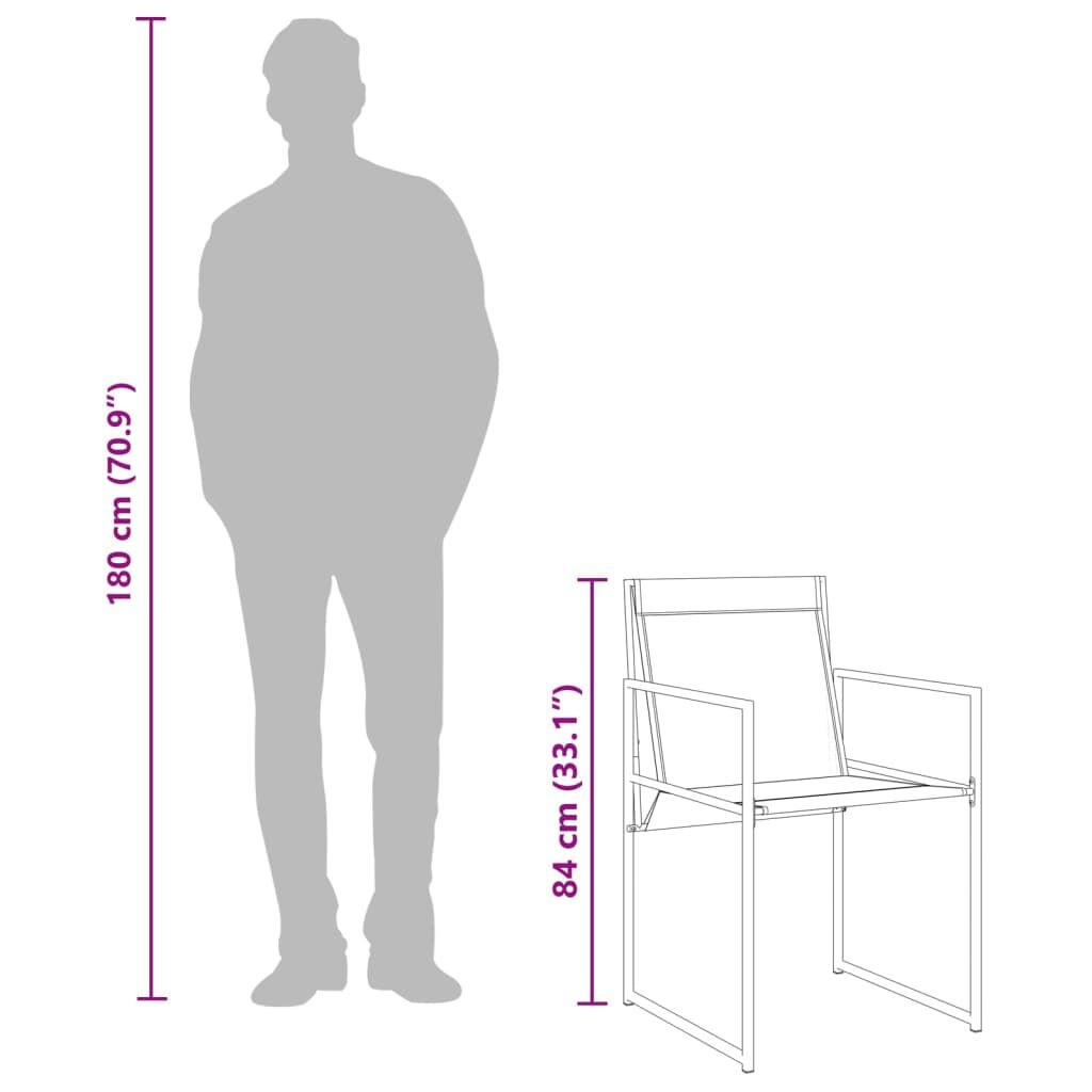 vidaXL Tuinset 5-delig Zwart - 42% Korting!