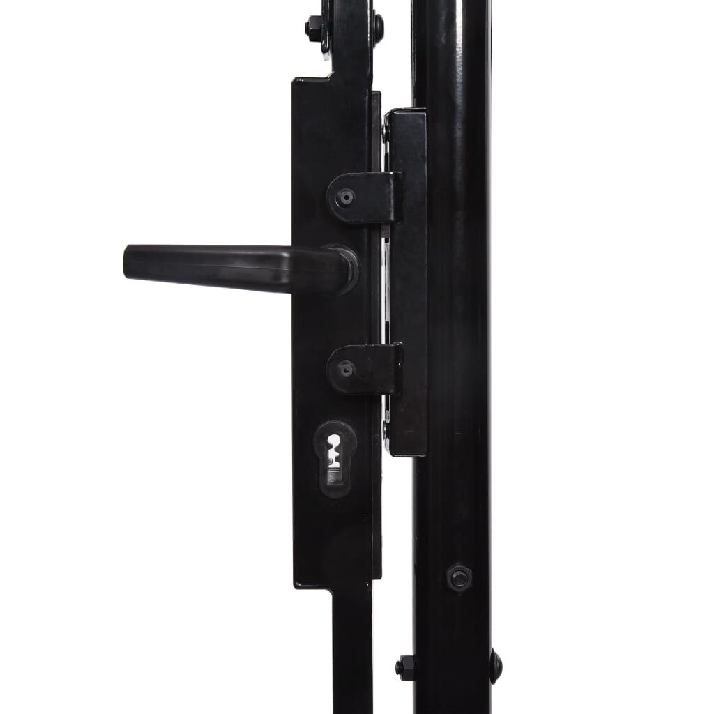 vidaXL Hekpoort 300x150cm Zwart - 64% Korting! (Incompleet)