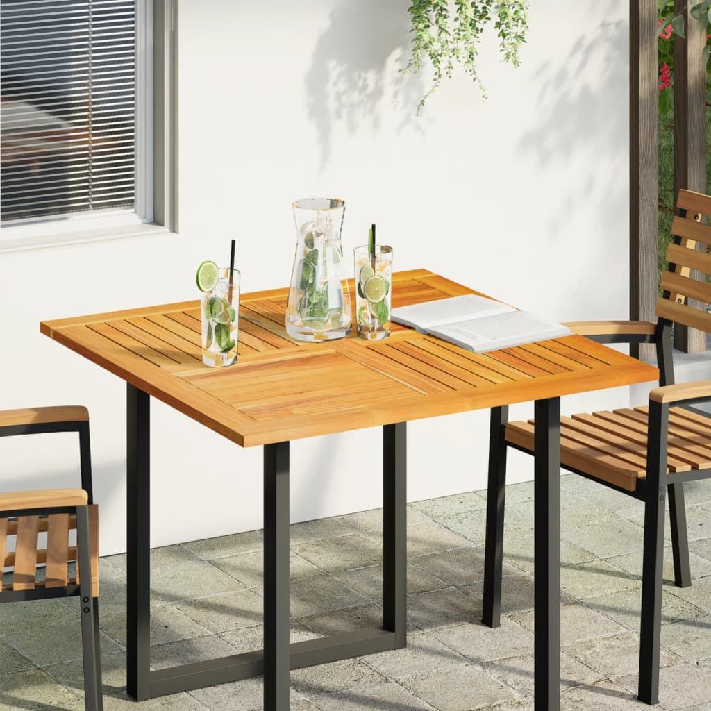 VidaXL Acacia Tafelblad 90x90cm - Vierkant - 42% Korting!