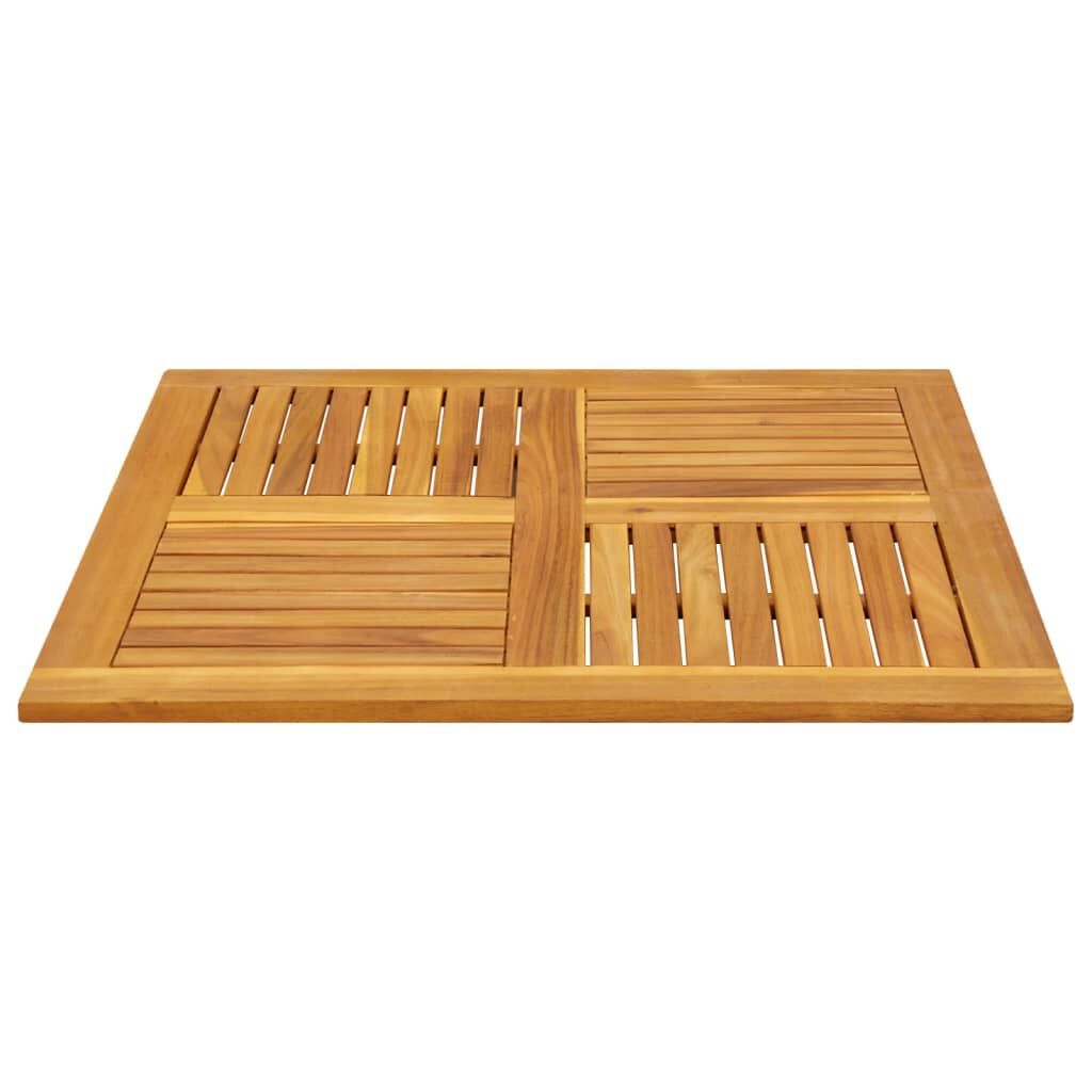 VidaXL Acacia Tafelblad 90x90cm - Vierkant - 42% Korting!